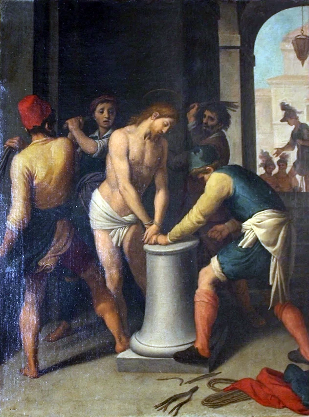 Flagellazione - Palazzo Bruni, Ciocchi